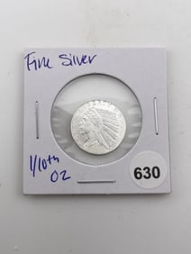 1/10th oz Fine Silver Coin