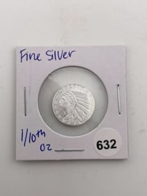 1/10th oz Fine Silver Coin