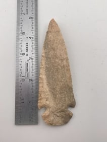 Dovetail Indian Artifact Arrowhead