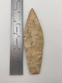 Agate Basin Indian Artifact Arrowhead