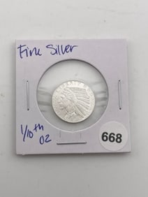 1/10th oz Fine Silver Coin