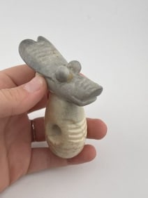 Chinese Jade Hongshan Figurine