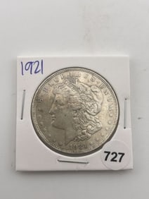 1921 Morgan Silver Dollar Coin