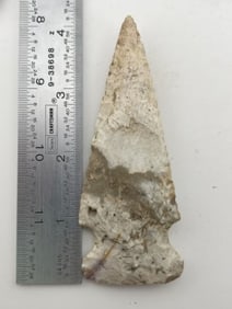 Side Notch Indian Artifact Arrowhead