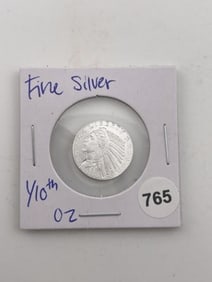 1/10th oz Fine Silver Coin