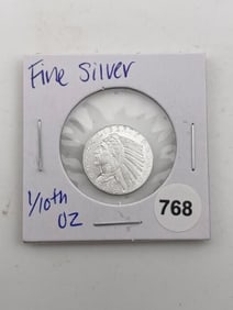 1/10th oz Fine Silver Coin