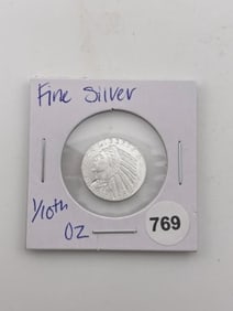 1/10th oz Fine Silver Coin