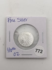 1/10th oz Fine Silver Coin