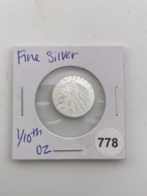1/10th oz Fine Silver Coin