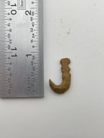 Flint Hook Indian Artifact Arrowhead