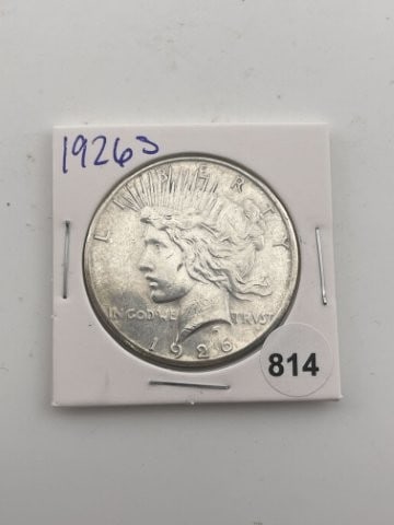 1926 S Peace Silver Dollar Coin (1 of 2)