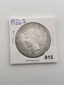 1926 S Peace Silver Dollar Coin