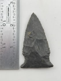 Kirk Corner Notch Indian Artifact Arrowhead