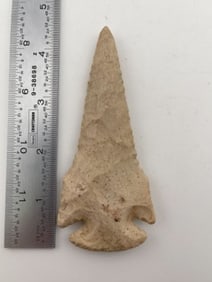 Dovetail Indian Artifact Arrowhead