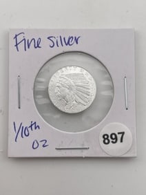 1/10th oz Fine Silver Coin