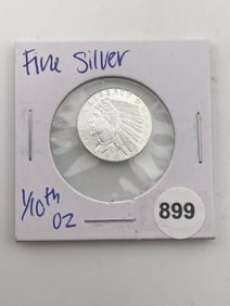 1/10th oz Fine Silver Coin