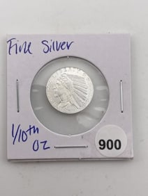 1/10th oz Fine Silver Coin