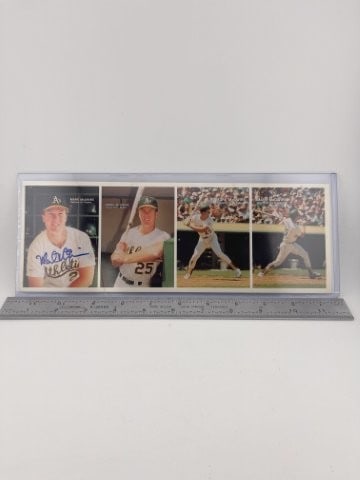 Mark McGwire Hand Signed Authentic Autograph with PSA Certificate: KEY WORDS: INDIAN ARTIFACT ARTIFACTS ARROWHEAD ARROWHEADS NATIVE AMERICAN MISSISSIPPIAN QUAPAW CADDO POTTERY COINS MORGAN DOLLAR PEACE DOLLAR SILVER COINS Arkansas. Now taking in consignments for pre-