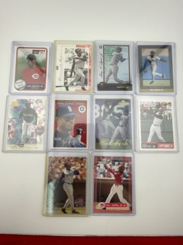 10 Ken Griffey Jr. Baseball cards: KEY WORDS: INDIAN ARTIFACT ARTIFACTS ARROWHEAD ARROWHEADS NATIVE AMERICAN MISSISSIPPIAN QUAPAW CADDO POTTERY COINS MORGAN DOLLAR PEACE DOLLAR SILVER COINS Arkansas. Now taking in consignments for pre-