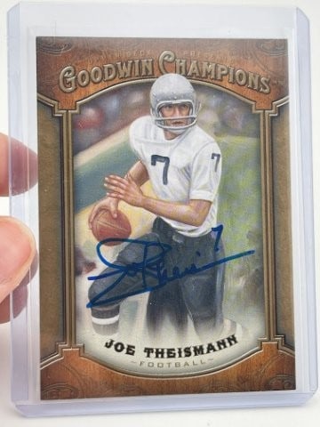 Joe Theisman Hand Signed Authentic Autograph (1 of 2)
