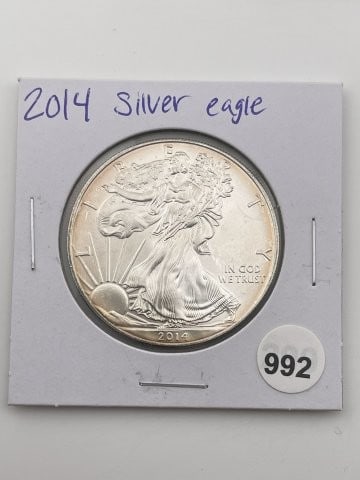 2014 Silver Eagle Coin (1 of 2)