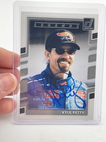 Kyle Petty Hand Signed Authentic Autograph (1 of 2)