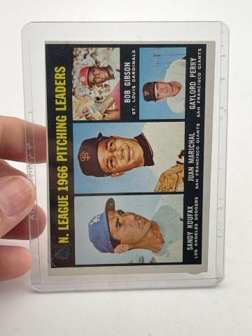 1967 Topps Sandy Koufax: KEY WORDS: INDIAN ARTIFACT ARTIFACTS ARROWHEAD ARROWHEADS NATIVE AMERICAN MISSISSIPPIAN QUAPAW CADDO POTTERY COINS MORGAN DOLLAR PEACE DOLLAR SILVER COINS Arkansas. Now taking in consignments for pre-