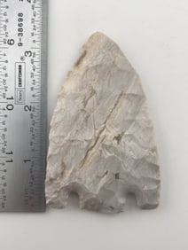3 & 1/4" Calf Creek Indian Artifact Arrowhead