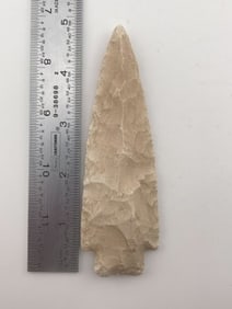 4 & 7/8" Hardin Indian Artifact Arrowhead