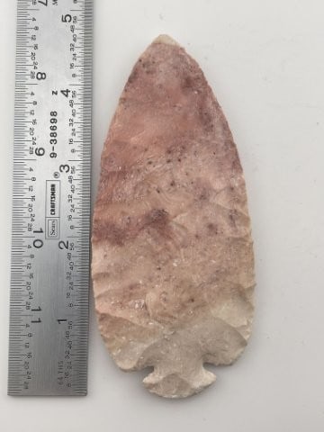 4 & 3/4" Dovetail Indian Artifact Arrowhead (1 of 3)