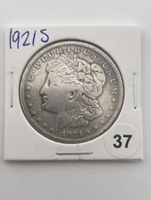1921 S Morgan Silver Dollar Coin