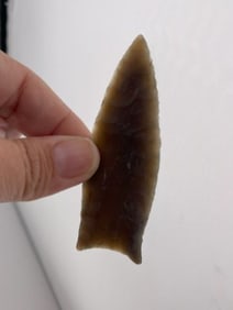 3 & 1/4" Texas Clovis Indian Artifact Arrowhead