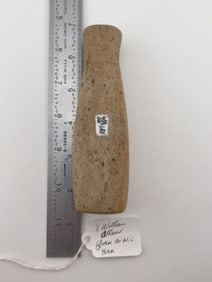 5 & 1/4" Tube Pipe with Tony Putty COA from York County, North Carolina ex - William Allen
