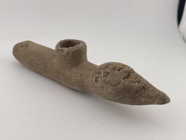 Bird Effigy Pipe with Jackson COA from Hardin County, Tennessee ex - Ed Meiners Collection Indian