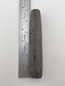 Tube Pipe with Perino COA from Northern California ex - Gomer Moore, Coleman Colls Collection Indian