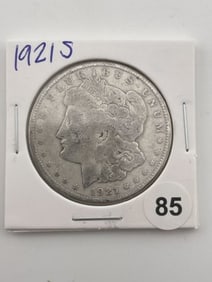 1921 S Morgan Silver Dollar Coin