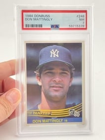 1984 Donruss Don Mattingly Baseball Card