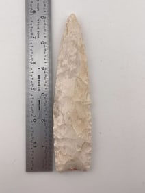 6" Dalton Indian Artifact Arrowhead
