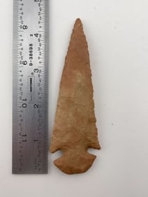 4 & 3/8" Dovetail Indian Artifact Arrowhead