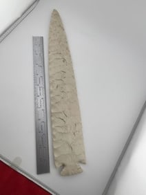 Huge Finely Made Spear Head Indian Artifact Arrowhead