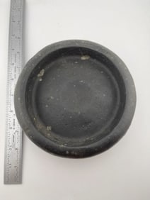 Large Discoidal Indian Artifact Arrowhead