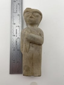 Stone Human Effigy Indian Artifact Arrowhead