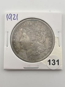1921 Morgan Silver Dollar Coin