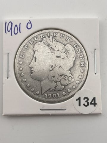 1901 O Morgan Silver Dollar Coin (1 of 2)
