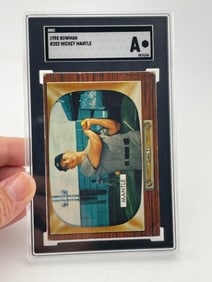 1955 Bowman Mickey Mantle Baseball Card