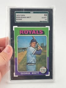 1975 Topps George Brett Baseball Card