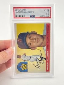 1955 Topps Harmon Killebrew Baseball Card