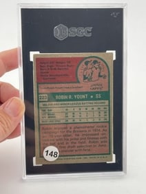 1975 Topps Robin Yount Baseball Card