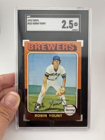 1975 Topps Robin Yount Baseball Card