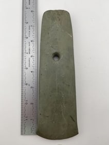 Large Celt Effigy Pendant from Barto County, Georgia Indian Artifact Arrowhead
